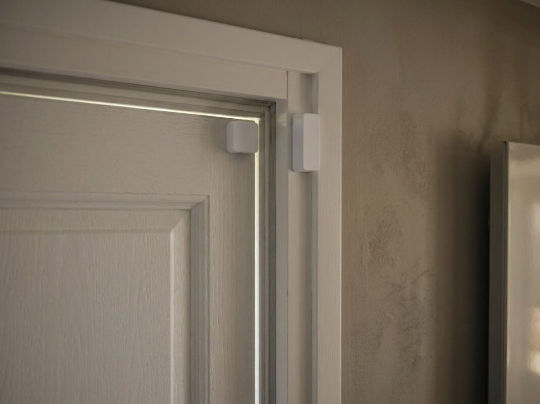 Détecteur d’ouverture de porte pour la tranquillité à domicile